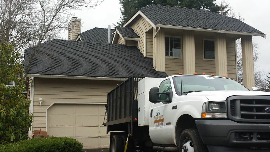 forever roofing work truck